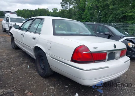 2000 Mercury Grand Marquis Gs z USA, uszkodzony, nr VIN 2MEFM74W0YX670777